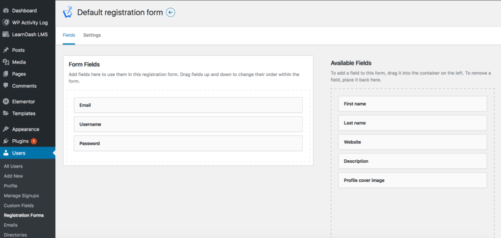 Adding custom fields to the WordPress registration form