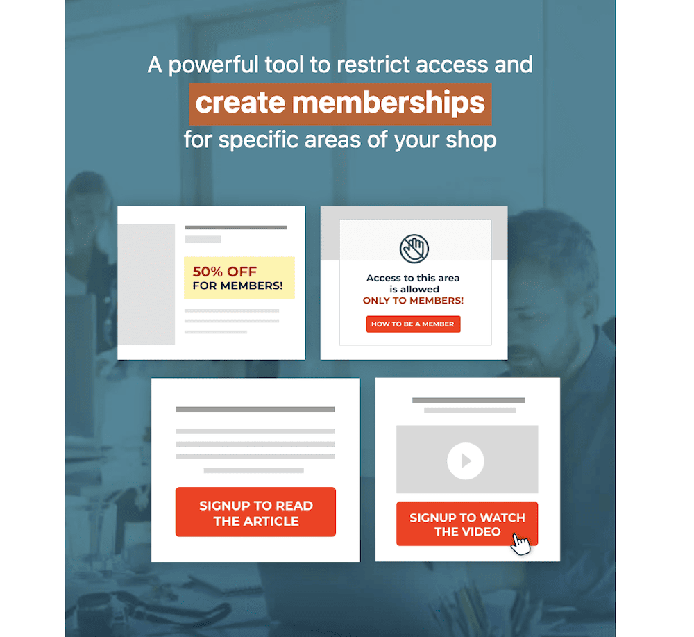 The YITH WooCommerce Memberships website.