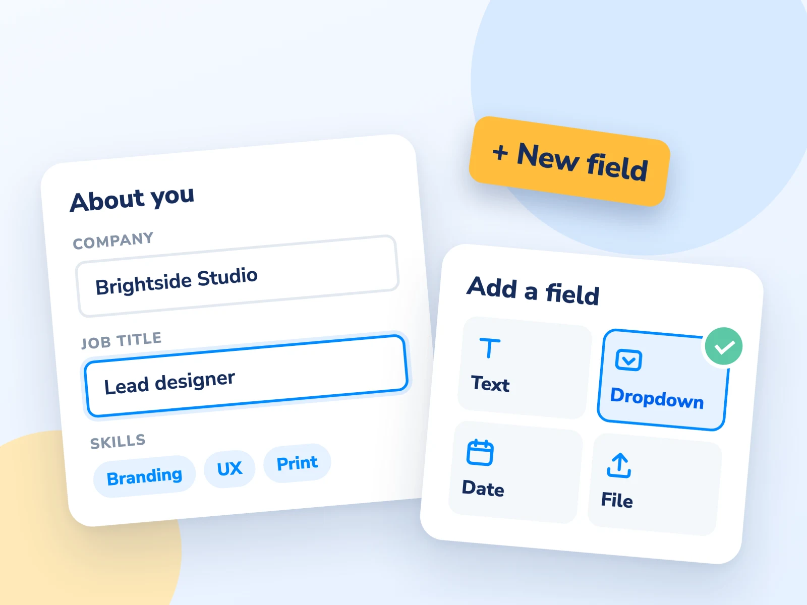 Custom Fields addon for WP User Manager