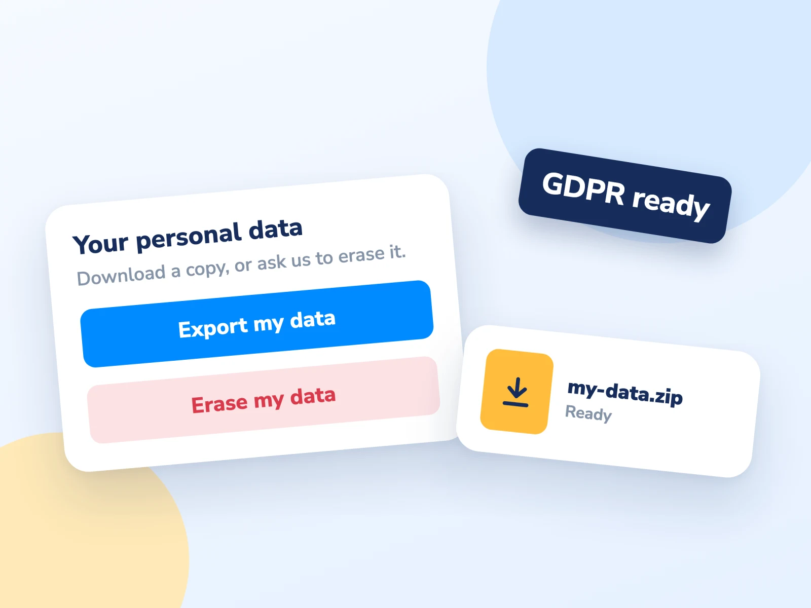 Personal Data addon for WP User Manager