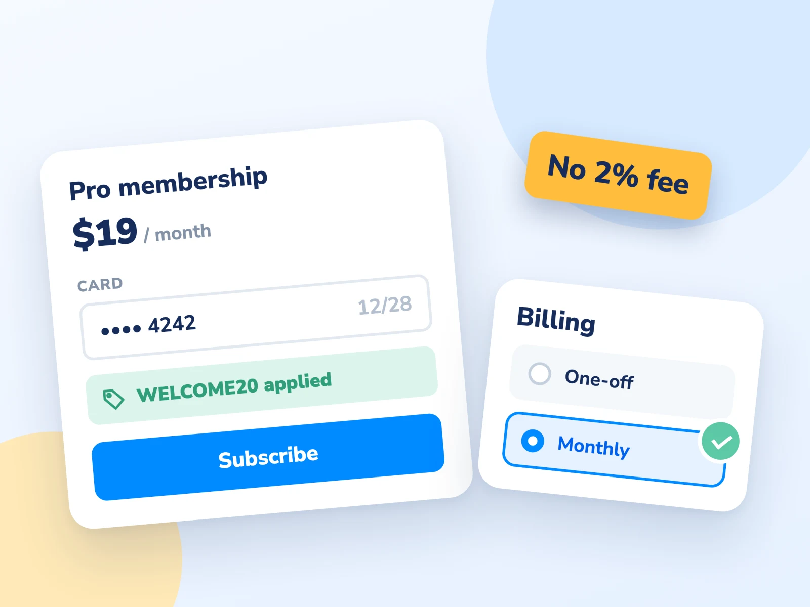 Stripe Pro addon for WP User Manager